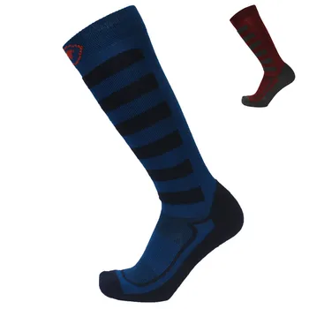1 чифт 64% мериносова вълна дебели външни спортни термо чорапи ски чорапи 2 цвята
