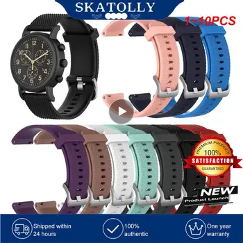 1~10PCS 18mm 22mm лента за Ticwatch C2 E2 Watchband 20mm за Galaxy Watch 3 42mm каишка Garmin Vivoactive 4s