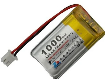 2pcs/lot 3.7V 852540 1000mAh полимерна литиева батерия литиево-йонна акумулаторна батерия Акумулаторни батерии
