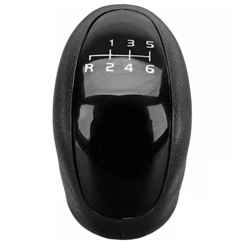 6 Speed Black Ръчен копче за превключване на предавките за Mercedes Benz Vito Viano W639 Sprinter II 906 / Crafter I 2E 2F
