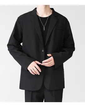 6390-R- ново популярно пролетно тънко есенно зимно яке мъжки костюм за облекло