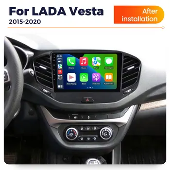 MEKEDE Octa Core Android 12 за LADA Vesta Cross Sport 2016 2017 2018 2019 1280x720 HD Радио за автомобили GPS навигация Carplay + Auto