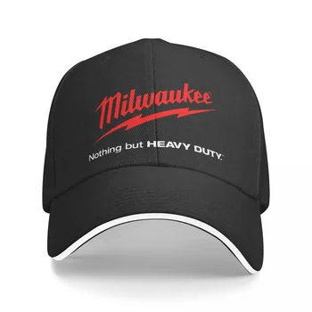 Milwaukees Merch Мъже Жени Casquette Нищо друго освен тежкотоварни шапки шапка Класически дневен летен подарък слънчева шапка