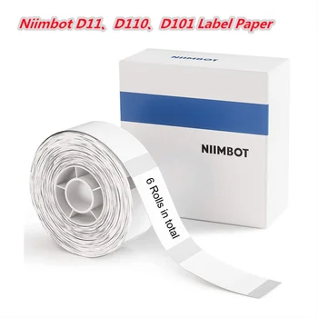 Niimbot D11 / D110 / D101 етикетна хартия / лепило термичен етикет печат хартия за Niimbot D11 / D110 / D101 преносим мини принтер