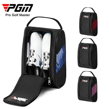 PGM XB001 Мини голф обувки чанти Преносим найлон Golfball притежателя лек дишащ износоустойчив торбичка Tee спортни аксесоари