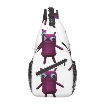 Pink Creature гърдите чанта модерен полиестерен плат Daily кръст гърдите чанта адаптивни