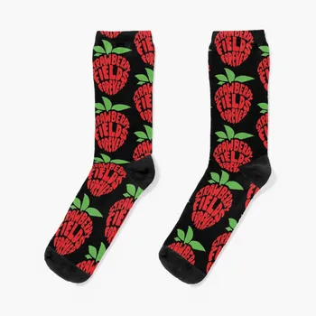 Strawberry Fields Forever Socks Катерене на глезена Новости Чорапи Дамски Мъжки