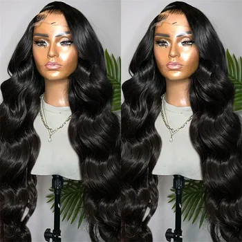Wigirl Body Wave 360 Full Wigs Lace Frontal wig 13x6 Human Hair HD Transparent Pre Plucked 13x4 Lace Front Wig For Women
