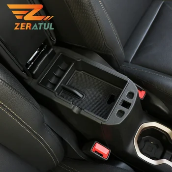 Zeratul Auto ABS Car Armrest Box за Fiat 500X 2014 - 2020 Централна кутия за съхранение на подлакътници Аксесоари за кутии за съхранение на ръкавици
