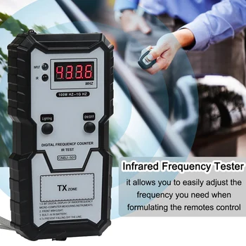 Автомобилен честотен инфрачервен тестер High Acuracy Car Remote Controller Frequency Tester Wear Risistant за превозно средство за конфигуриране на ключове