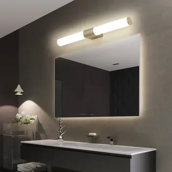Грим огледало LED светлини суета крушки тръби за тоалетка 12W 22W LED огледало светлина стенни лампи 85-265V баня светлини