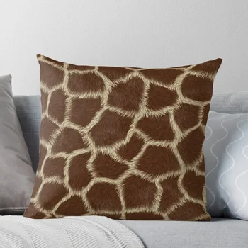 жираф Печат на кожата Хвърли възглавница възглавница Нова година диван възглавници калъфка