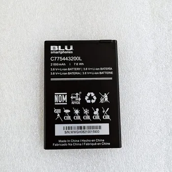 За BLU Studio C5L C0050UL телефон литиево-йонна батерия C775443200L оригинална OEM батерия