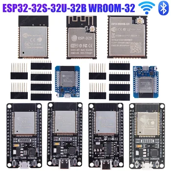 За ESP-32S ESP-WROOM-32 ESP32 WiFi Bluetooth-съвместим платка за развитие PCB модул с антена аксесоари