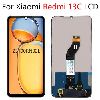За Xiaomi Redmi 13C LCD дисплей 23100RN82L екран сензорен екран панел дигитайзер за Redmi 13C LCD 13C дисплей LCD