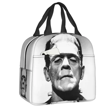 Франкенщайн топлоизолирани обяд чанта ужас Хелоуин чудовище resuable обяд кутия за жени деца училище пикник храна чанти