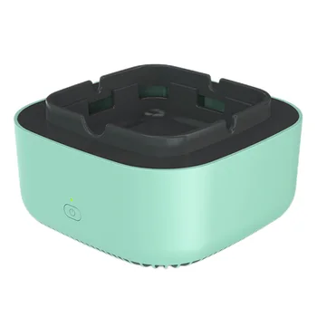 Електронен интелигентен пепелник за пречистване на въздуха USB зареждане Интелигентен домашен дезодорант за дим Премахване на аромат за аромат дифузьор